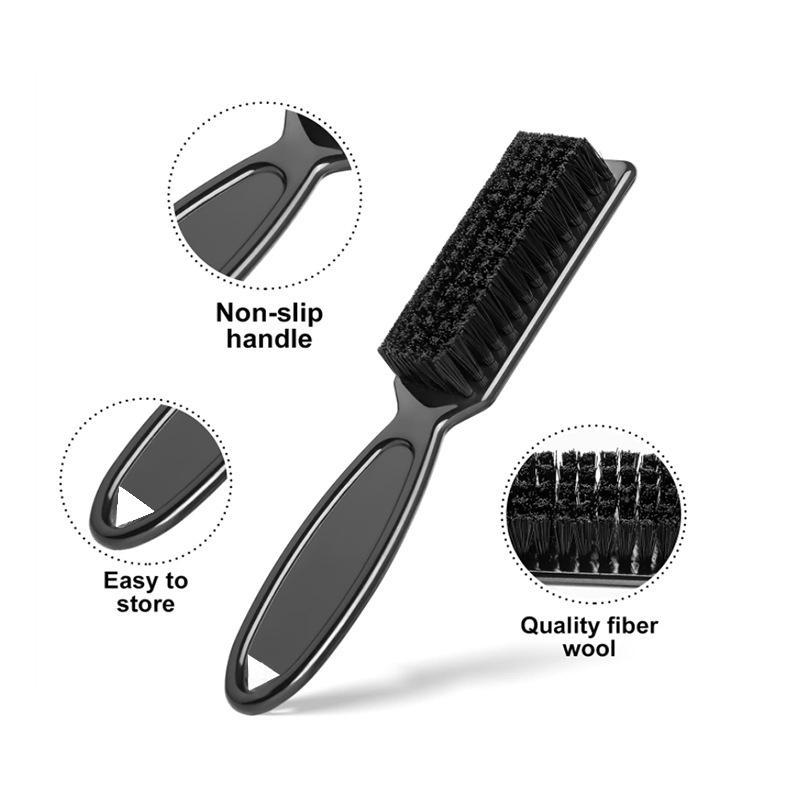 Product Introduction of Neck Brush Hair Brush Set, 2 Counts Wooden Handle Neck Hair Brush & Plastic Brush, Hair Styling Tool for Salon & Home 6