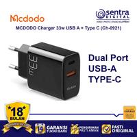 Gambar MCDODO Charger Dual Output USB + Type C Fast Charging 33W ( CH-0921 ) dari Sentra Digital Kota Surabaya 3 Tokopedia