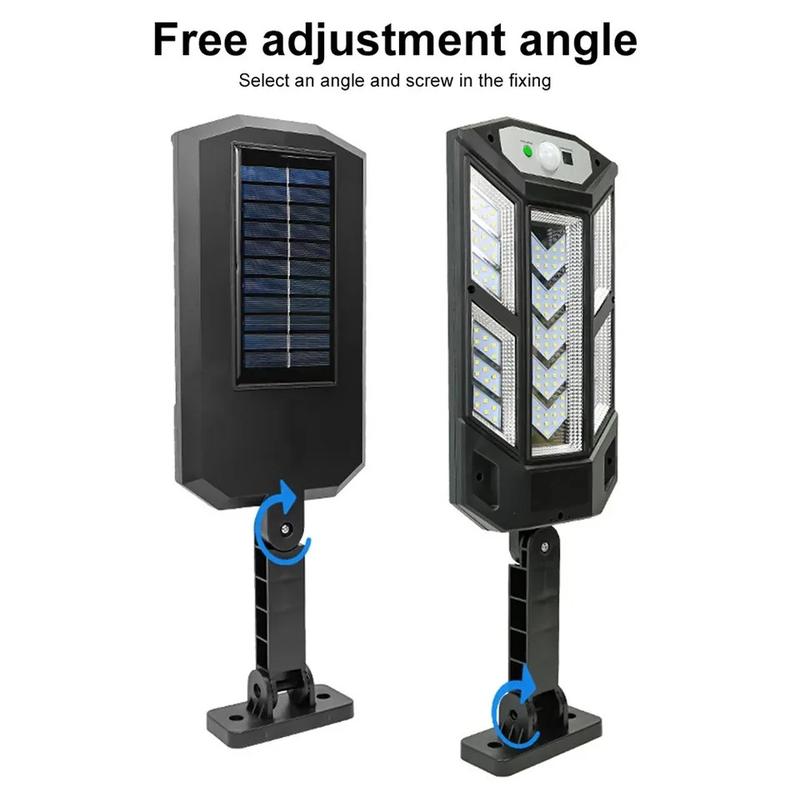 Product Introduction of Solar LED Light Outdoor Solar Light Motion Sensor 4 Mode Waterproof IP65 Solar Garden Light Street Light Garden Light 9900LM 26