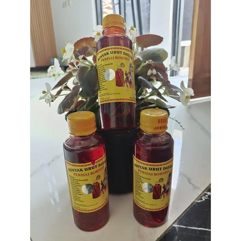 MINYAK URUT DAYAK KALIMANTAN IBU IDA 250 ML Minyak Pijat gosok 4