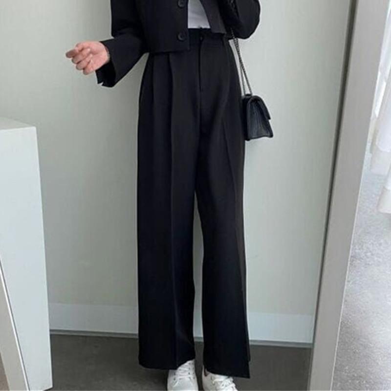 Product Introduction of Suit Jacket for Women 2024 Spring New Korean Style Coat Temperament Commute Blue Design Sense Niche Suit for Women 28
