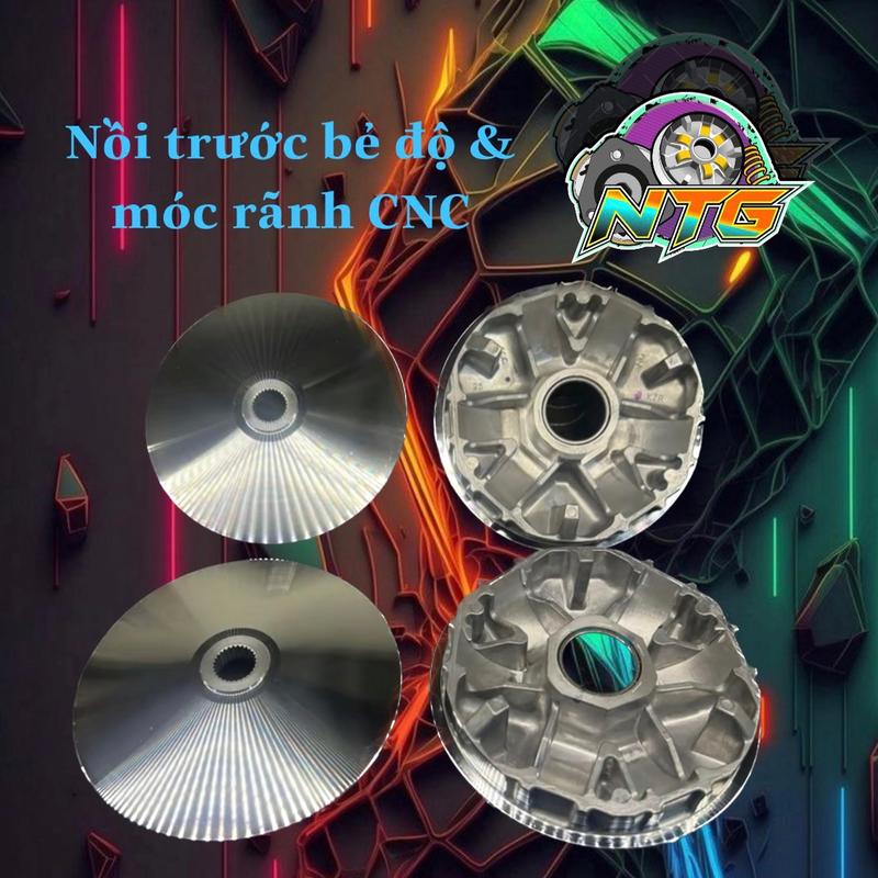 Cặp nồi trước CNC bẻ độ & móc rãnh bi cho các dòng xe tay ga theo xe Vario AB Lead PCX Vision SHVN.....