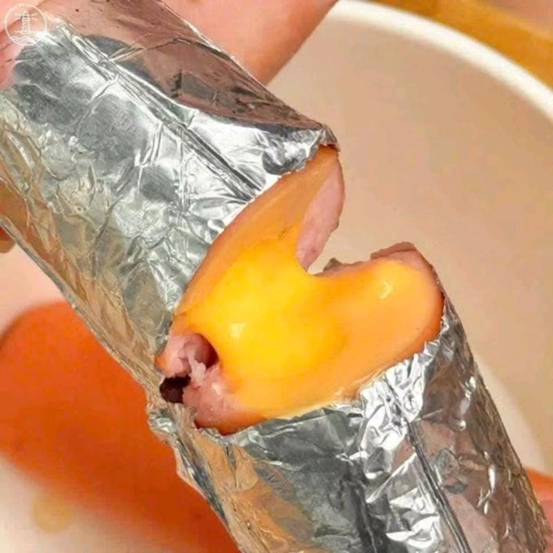 Xúc xích phô mai nướng giấy bạc loại 500g