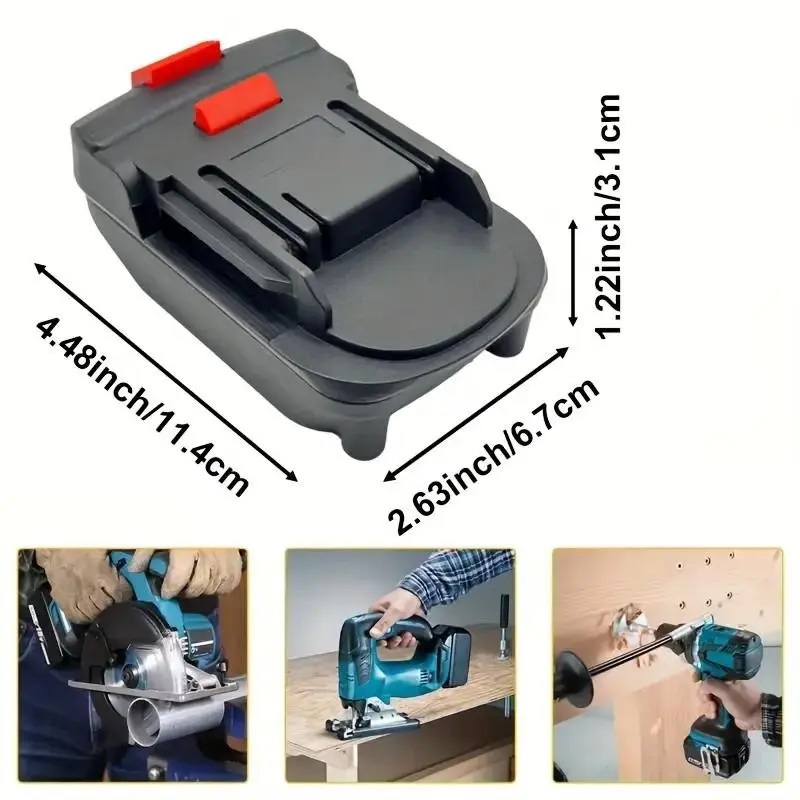 DW to MT Converter, Power Tool Accessories, Suitable for 18V-20V Applications, Ideal for Cordless Drills and Power Tools 4
