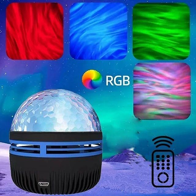 Product Introduction of Lampu Tayangan Bilik Tidur, Cahaya Bintang Selebriti Internet, Reka Bentuk Riak Air, Lampu Malam Kecil Romantik Tepi Katil, Lampu Utara, Cahaya Suasana Starry Sky, [1641 Orang Pujian] Lighting 11