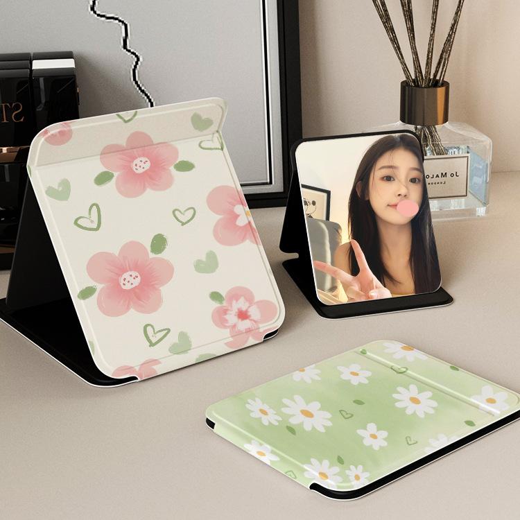 Product Introduction of Gương mini gấp gọn để bàn, bỏ túi tiện dụng, bao da họa tiết thú cưng xinh xắn GUONGDAMIX28 13