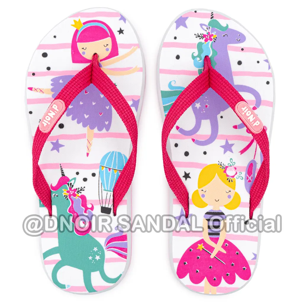 DNOIR Sandal Jepit Anak Perempuan BALLERINA size 25 - 36 Fashion