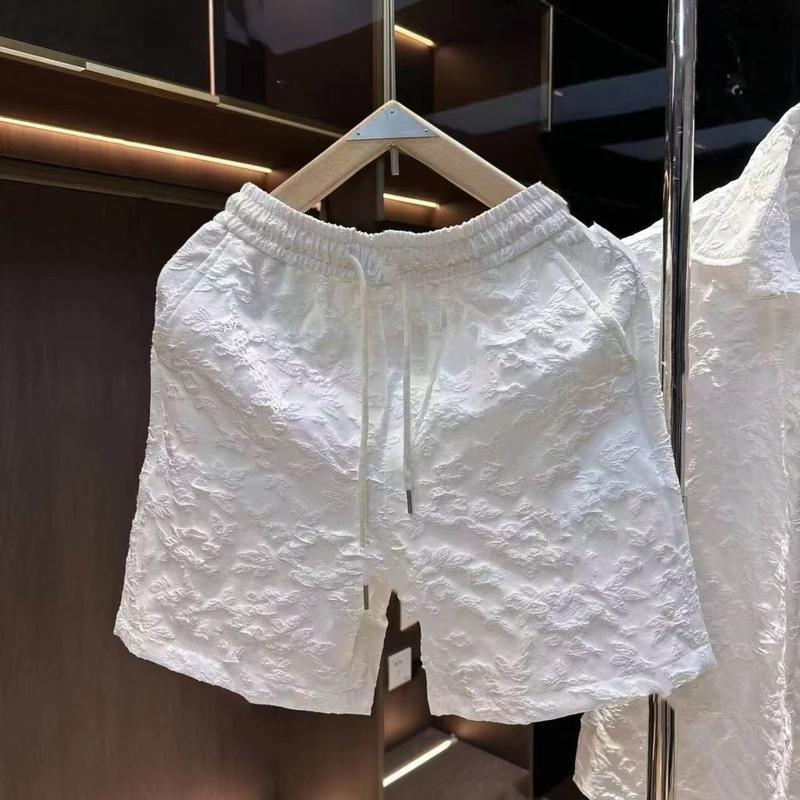 Product Introduction of Bộ Đồ Ngắn Áo Sơ Mi Và Quần Đùi, Bộ Sưu Tập Mùa Hè Mới Của Người, Mỏng Và Dập Nổi, ngắn Tay Nam, Hợp Xu hướng, Ruan Đẹp Trai Và Dáng Rộng, Thích Hợp Cho Bộ Sưu Tập 712 12