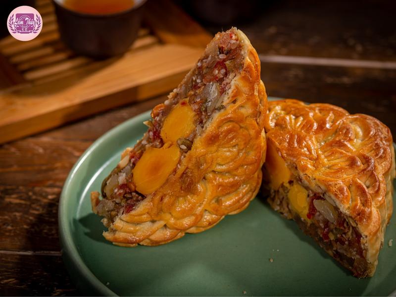 Bánh trung thu vị thập cẩm các loại Lâm Thủy - 160gr và 220gr