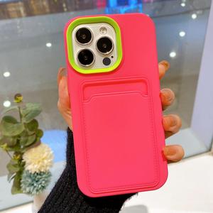 Funda para teléfono 2 en 1 con ranura para tarjetas, funda anticaídas, antihumedad y antihuellas para iPhone 11 12 13 14 15 16 Pro Max, Accesorios electrónicos, Seguridad