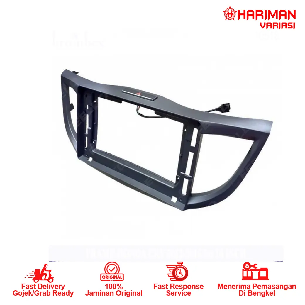 FRAME HEAD UNIT DOUBLE DIN ANDROID HONDA CRV 10" INCH 2012-2016