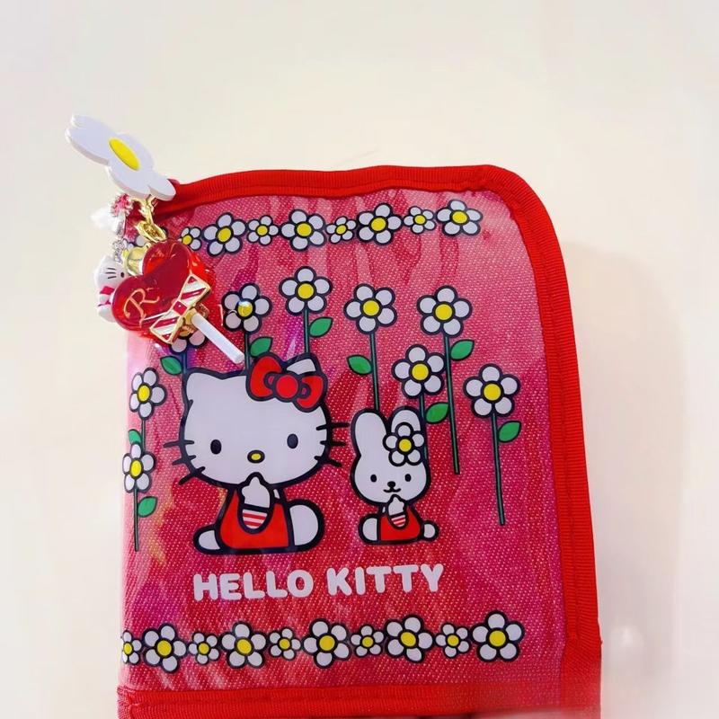 Product Introduction of Túi đựng thẻ PVC Hello Kitty, phong cách Trung Quốc Nhật Bản, đa chức năng, chủ thẻ chứng chỉ, thiết kế hoạt hình dễ thương, ví đựng tiền lẻ, túi lưu trữ box hello hộp hello Kitty Wallet box Nữ Nam 2