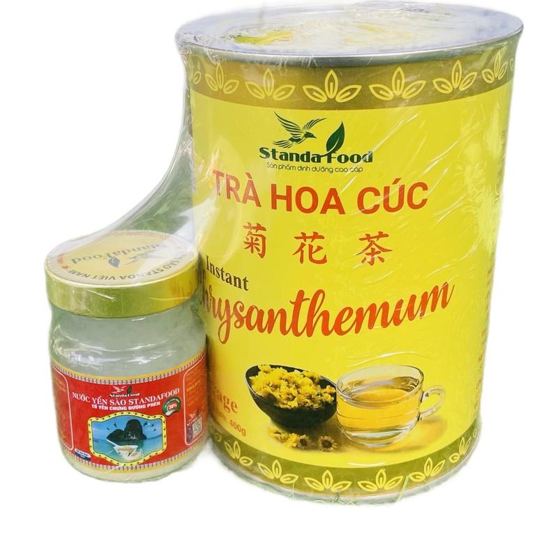 [Tặng kèm 1 Yến] Trà Hoa Cúc Standa Food (400g)  Nước Trà