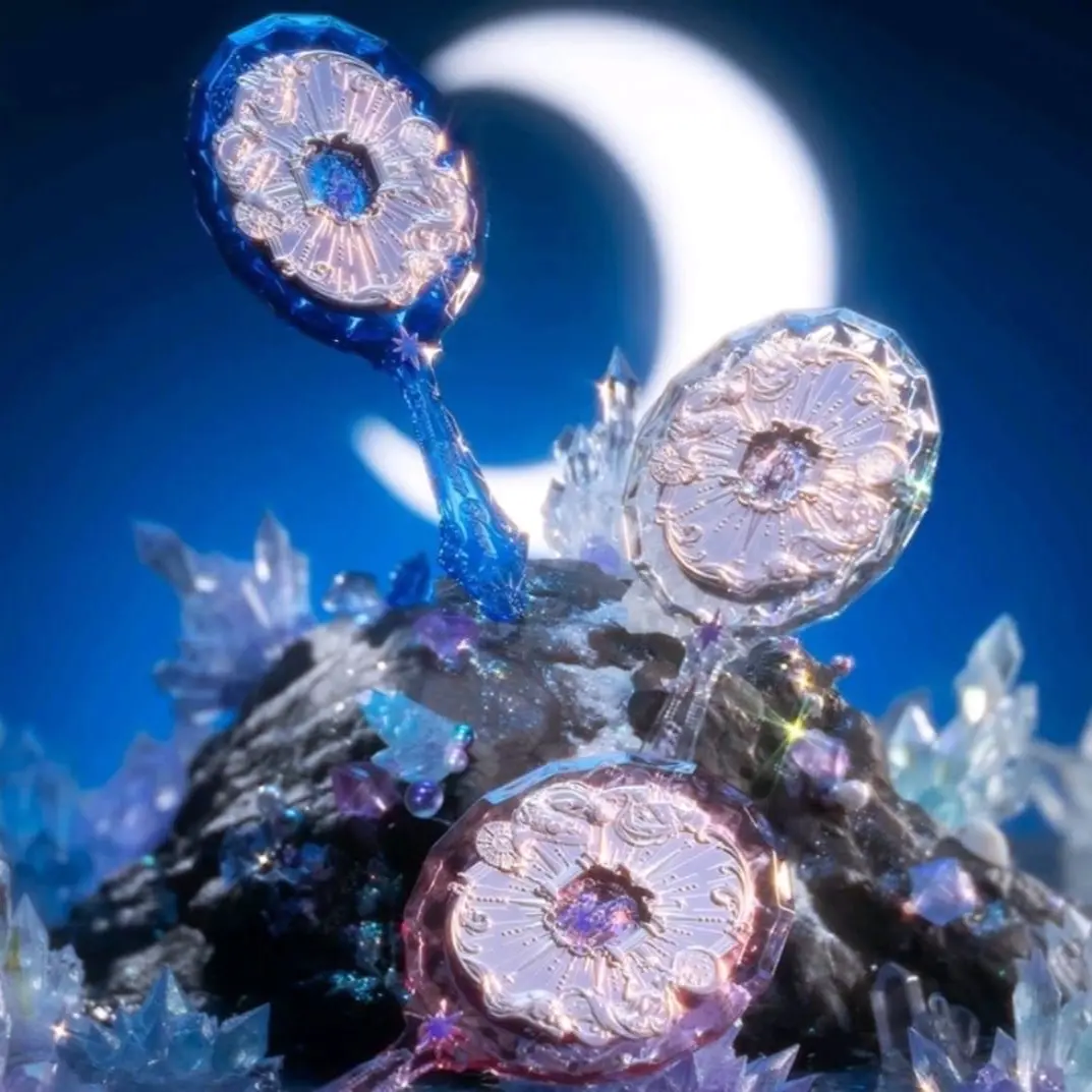 Gương Cầm Tay Hình Nàng Tiên Cá Và Hoa