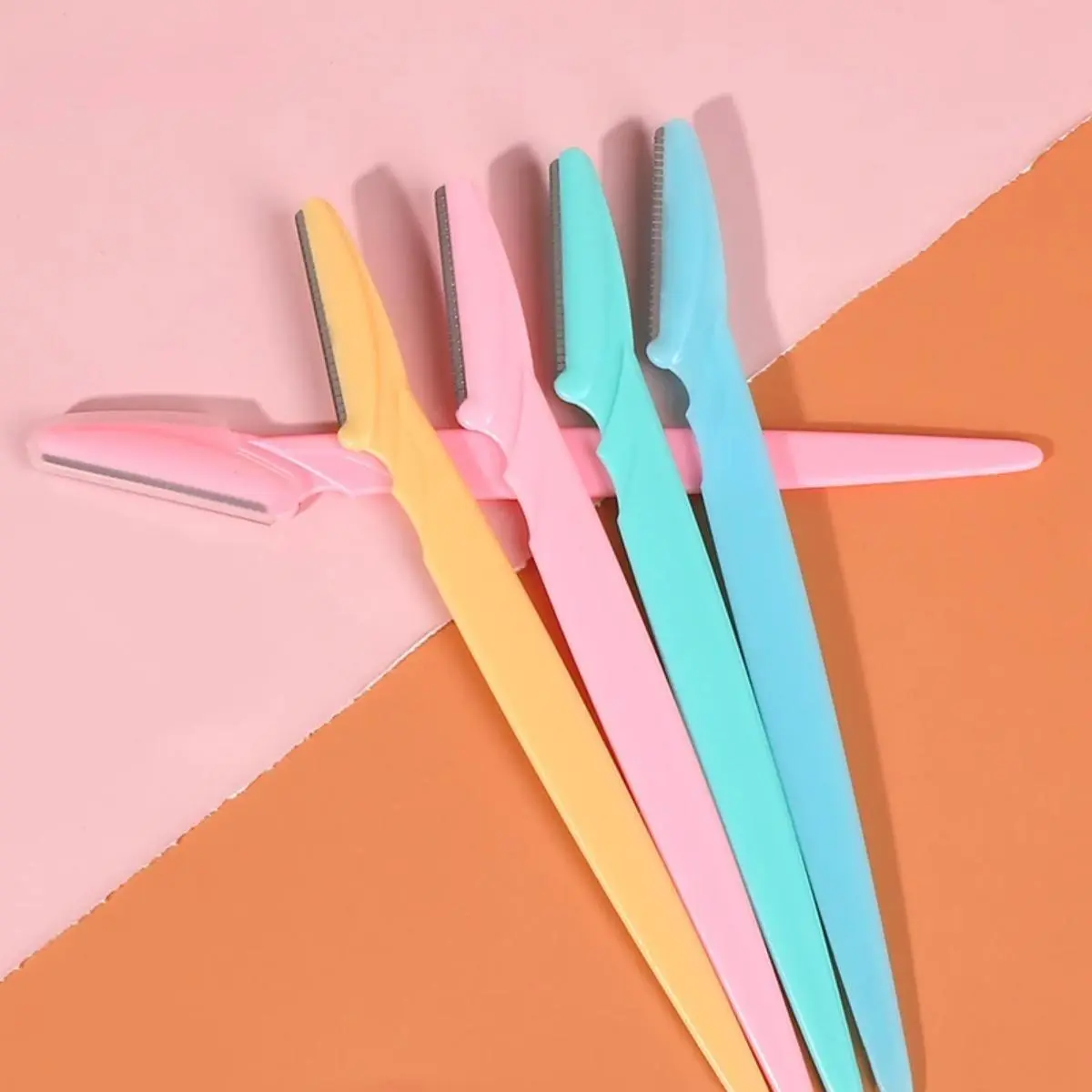1/3pcs Eyebrow Trimmer Blade Shaver Portable Face Razor Eye Brow Epilation Hair Removal Cutters Safety Razor Woman Makeup