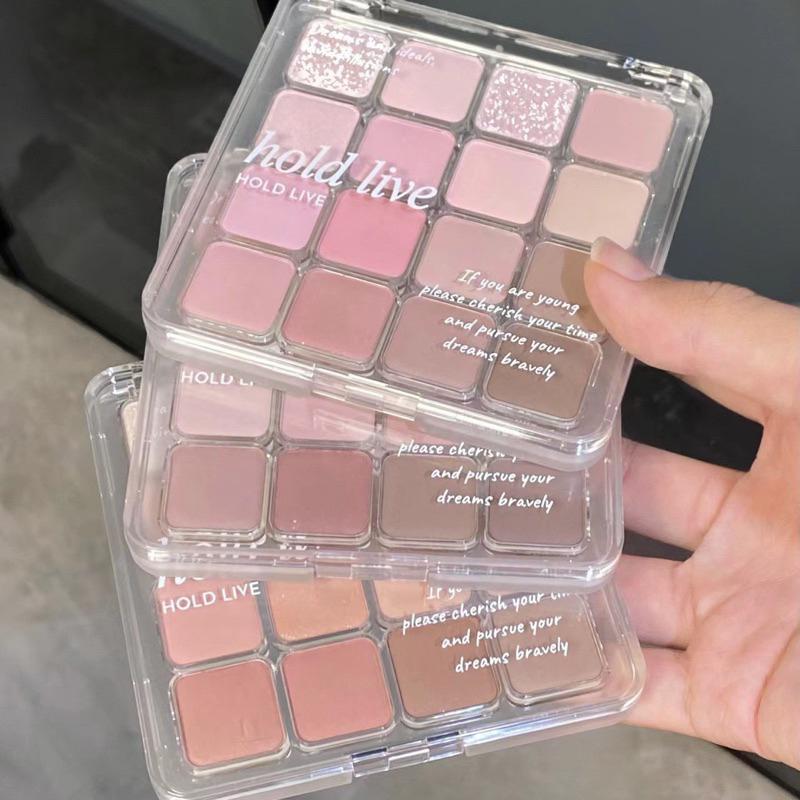  Bảng Mắt 16 Ô Màu Hold Live Sunset Magic Trang Điểm Tự Nhiên Tone Màu Pastel Nhẹ Nhàng HL716 