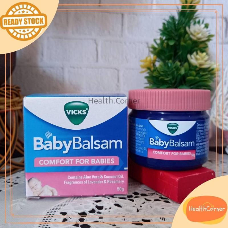 Vicks Baby Balsam 50gr / Calming Rub Baby / Vaporub Baby / Balsem Anak ...