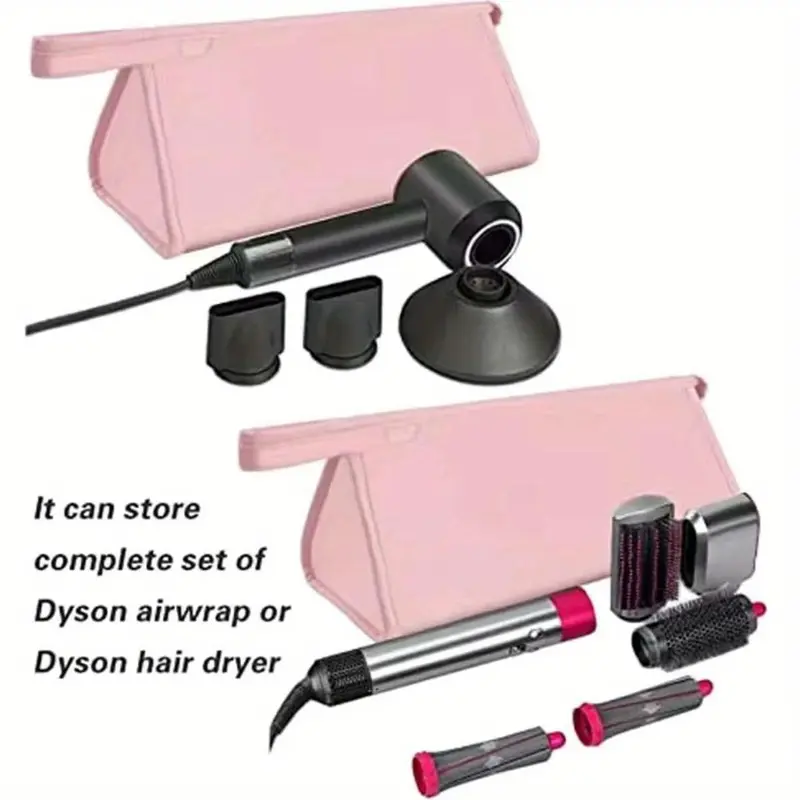 Hair Dryer Storage Bag, 1 Count Portable Hair Dryer Storage Bag, Hair Curler Storage Bag, Curling Iron Storage Bag, Home Organizer for Bathroom 4