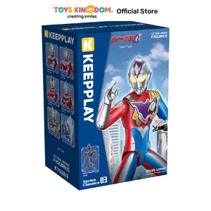 Toys Kingdom Keepplay Series Classic 03 Action Figure Ultraman Decker Flash W1 K75063 Toys Kids Toy Action Figur Mainan Koleksi Miniature Deco Character Toys
