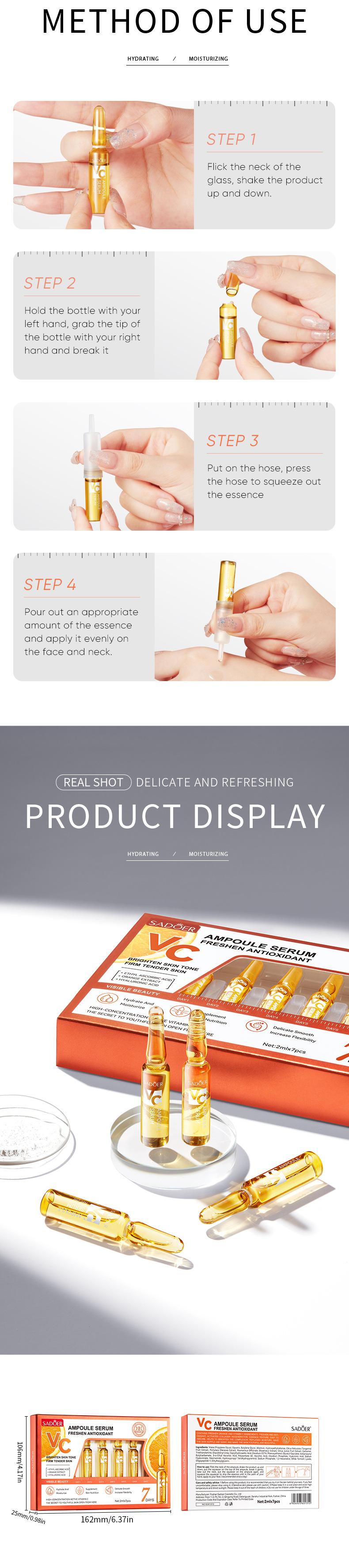 Product Introduction of Serum Genowhite: Anti-aging, Wrinkle-reducing and Spot-removing 16