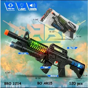 Mainan Tembak Tembakan Tokohd886 dengan Lampu dan Musik