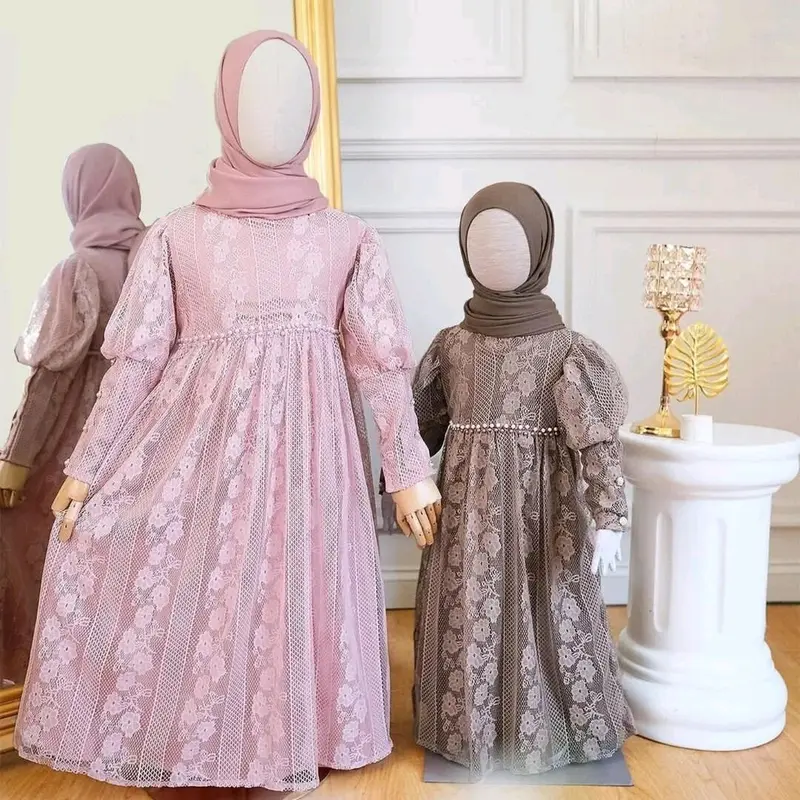 Aqila kids ( tanpa kerudung )dress anak umur 1 - 9 tahun/ dress anak perempuan terlaris model 2023 6