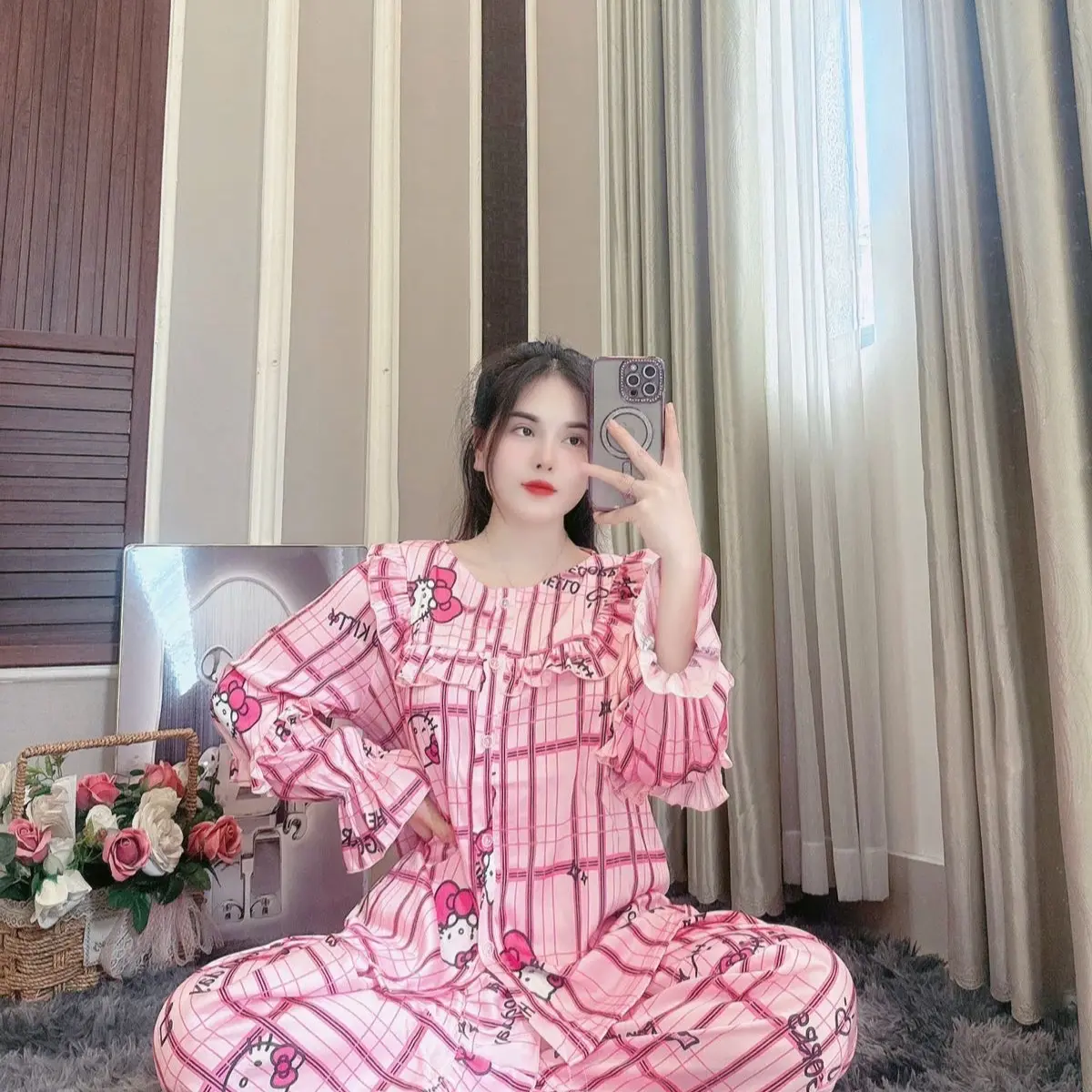 set bộ latin bèo tiểu thứ mềm mịn dễ thương