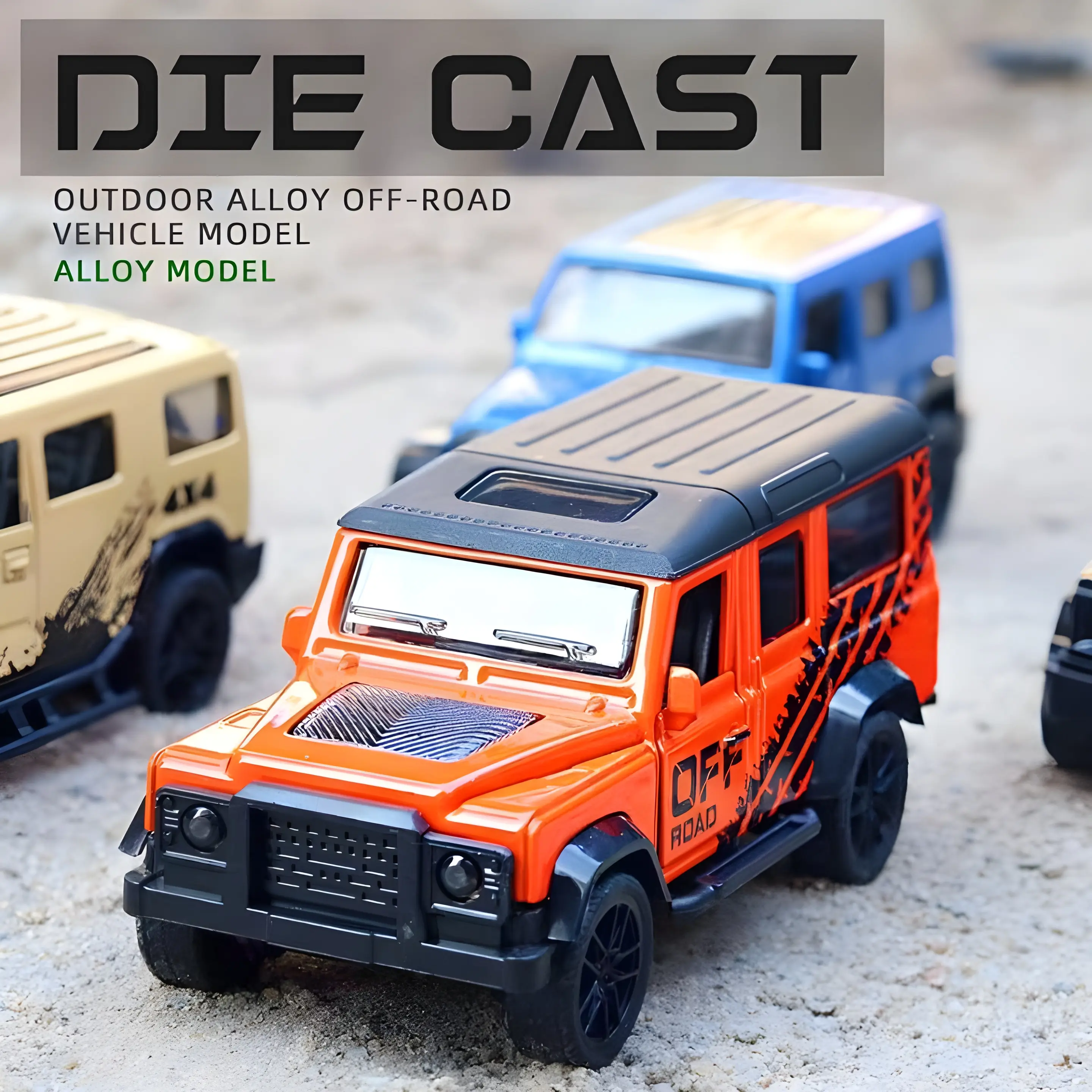 11 CM Skala 1:43 Miniatur Diecast Alloy Mobil Pull Back Brabus Hummer Rubicon Wrangler Mainan Anak Laki-Laki Mobil Mobilan