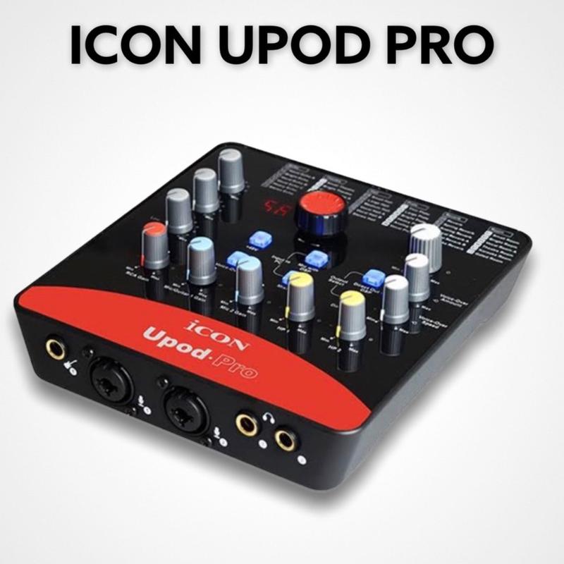 CHÍNH HÃNG - Sound Card ICON Upod Pro 72 chế độ chuyên dùng thu âm Live stream chuyên nghiệp