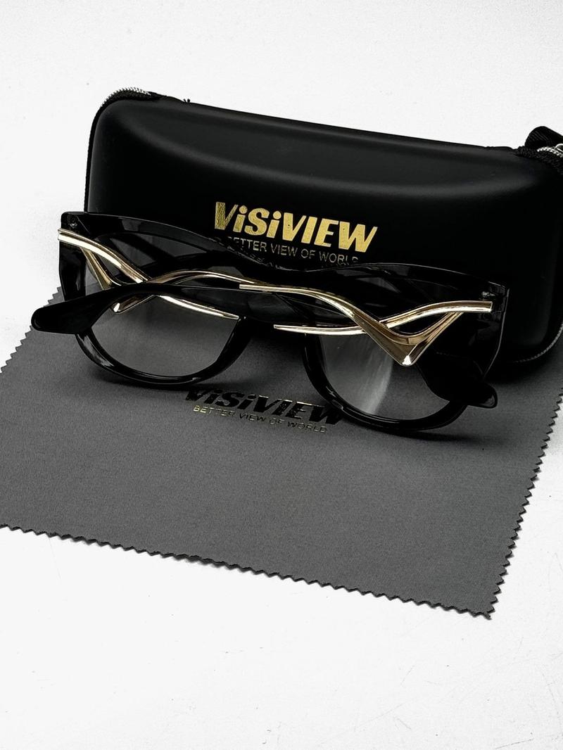 Product Introduction of Unisex Stylish Full-frame Glasses, Square Clear Lenses Anti-blue Light Glasses, Fashion Eyewear for Work, Daily Clothing Decor, for Student Daily Use, with Zipper Glasses Box & Glasses Cloth 6