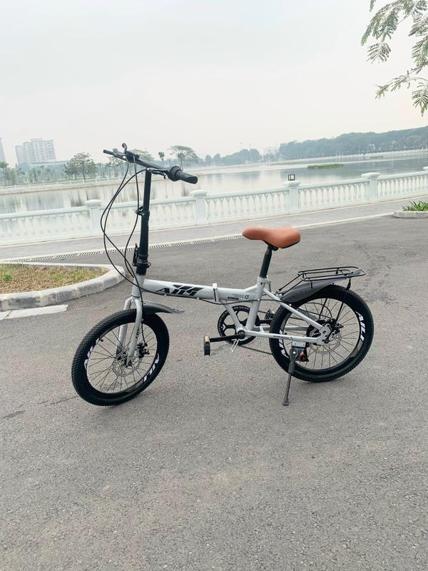 Xe đạp gấp gọn AILI xe gọn nhẹ, dễ dàng sử dụng, dễ dàng di chuyển 2