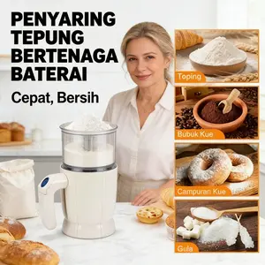 Set Peralatan Memanggang Premium 10pcs: Saringan Tepung, Pemisah Telur, Pengaduk Adonan, Sendok Takar, Whisk, Spatula Kue, Loyang Anti Lengket, Rolling Pin untuk Kue & Roti, Dengan Kualitas Terbaik untuk Memanggang Sempurna
