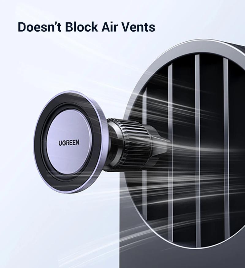 Product Introduction of UGREEN Magnetic Car Phone Holder Air Vent Car Phone Stand For Magsafe iPhone 15 14 13 ProMax Xiaomi Samsung Strong Magnet Holder 13