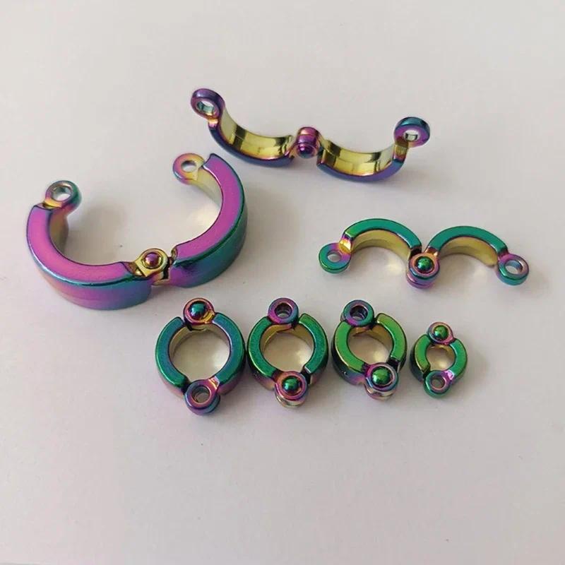 Product Introduction of Parrot Foot Rings Metal Pet Bird Leg Rings Outdoor Fly Training Activity Anti-Lost Opening Clip Leash Accessories 4-15mm 12