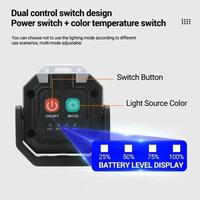 Gambar USEA Lampu Outdoor Magnetic Work Light LED COB 850mAh IPX4 - 2399-A - Hitam dari Usea Official Store Kota Administrasi Jakarta Barat 5 Tokopedia