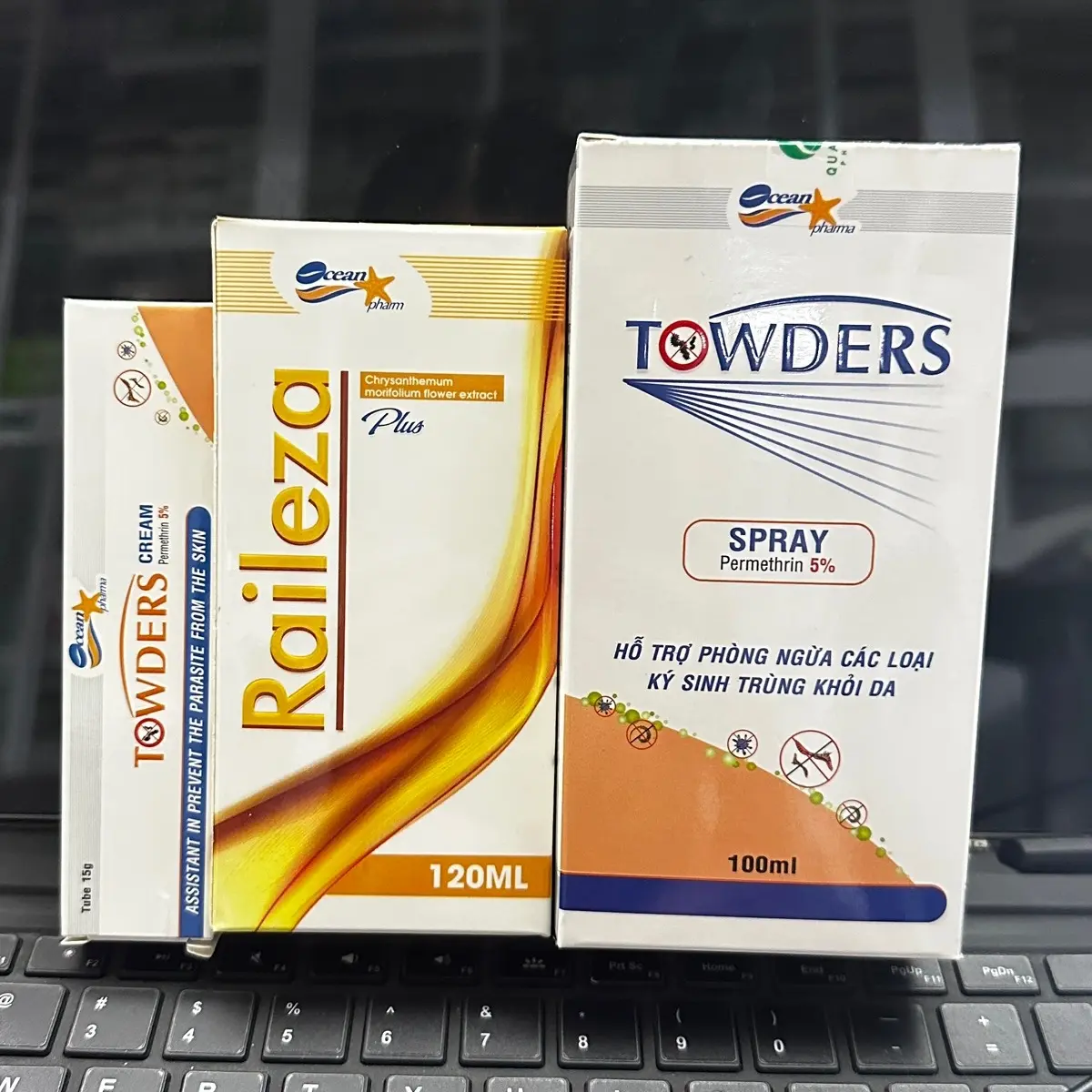 Bộ tắm gội điều trị ký sinh trùng ký sinh trên da ghẻ