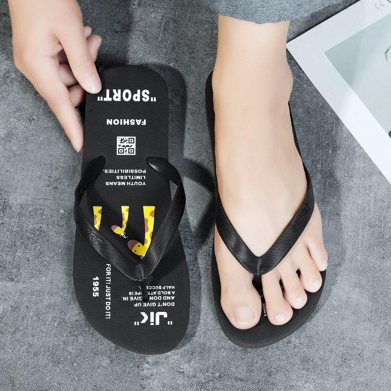 Dép Xỏ Ngón Màu Đen, Thiết Kế Họa Tiết Hổ Kênh, Hợp Xu hướng, Dành Cho Nam Giới, Trang Phục Mặc Nhà Và Thường Ngày Hàng Mới Về Năm 2025, 1079 Phản Hồi Tích Cực 7