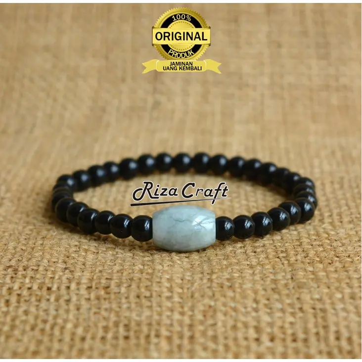 Gelang Kesehatan Pria Wanita Cowok Cewek Batu Burma ASLi Original 0