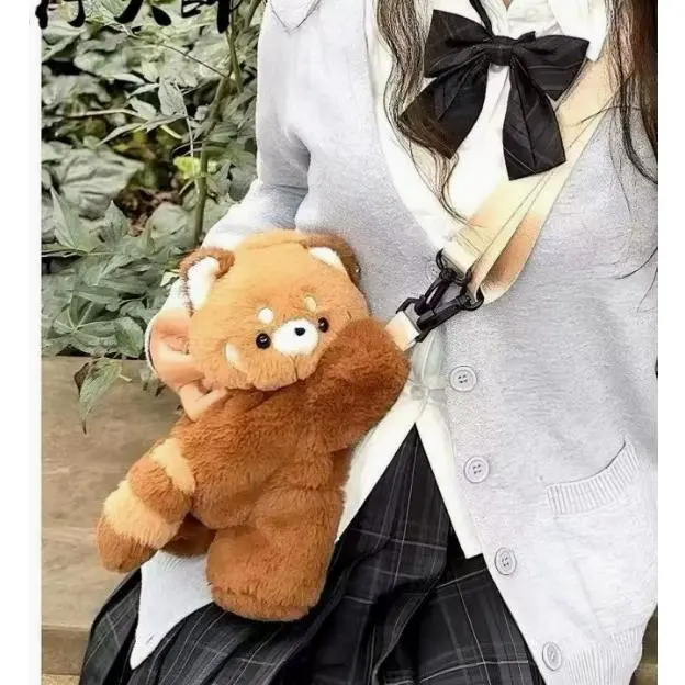 Búp Bê Ba Lô Túi Nằm Cừu Chim Cánh Cụt, Túi Nhồi Bông Dễ Thương, Túi Đeo Chéo, Phong Cách Hoạt Hình Dễ Thương, Bán Buôn Xuyên Biên Giới 8