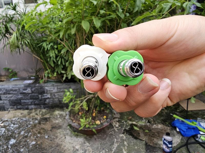 Béc Phun Xịt Rửa Xe Inox 304 Chính Hãng Lutian Spray Nozzle Dùng Cho S.úng Máy Rửa Xe Đầu Nối 1/4 inch 4