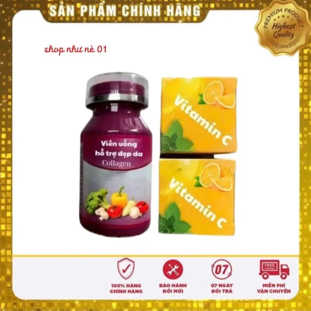 COMPO BC HÔNG + VITAMIN CHANH VÀNG THỨC PHẨM BỔ SUNG VITAMIN ĐẸP DA HỖ TRỢ CHĂM SÓC SẮC ĐẸP
