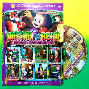 KASET KOLEKSI FILM KARTUN ANAK CEWEK MASHA AND THE BEAR PILIHAN TERLARIS.