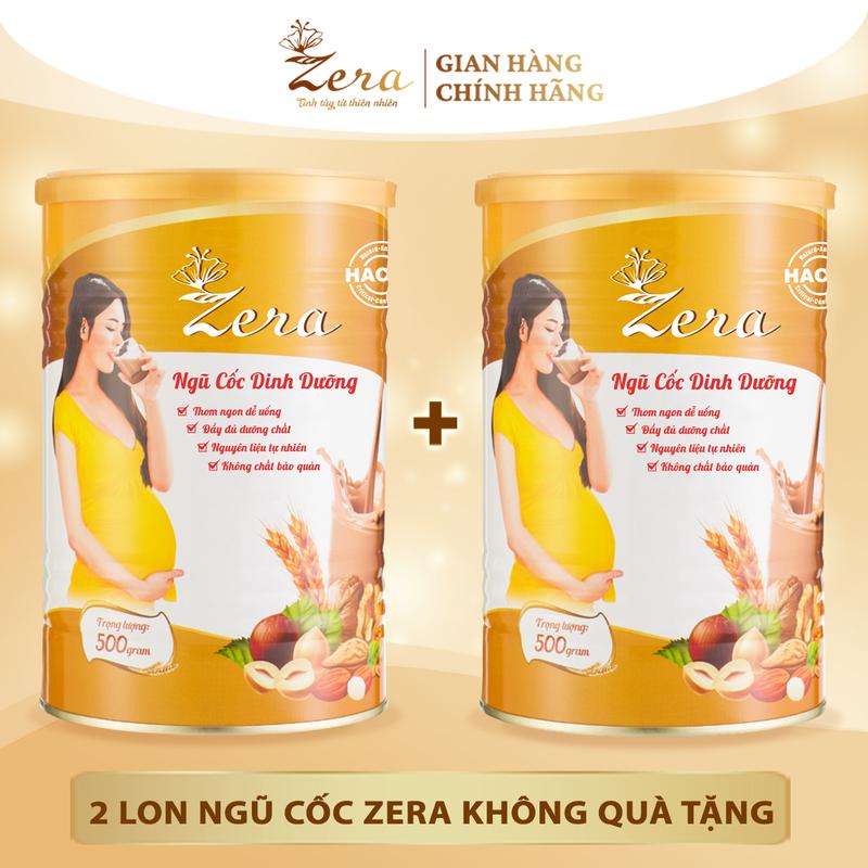 2 Lon ngũ cốc dinh dưỡng Zera Dành Cho Mẹ Bầu