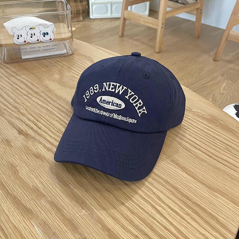 Product Introduction of Men And Woman's Baseball Caps Adjustable Casual Embroidered 1989 New York American Cotton Sun Hats Unisex Solid Color Visor Hats 22