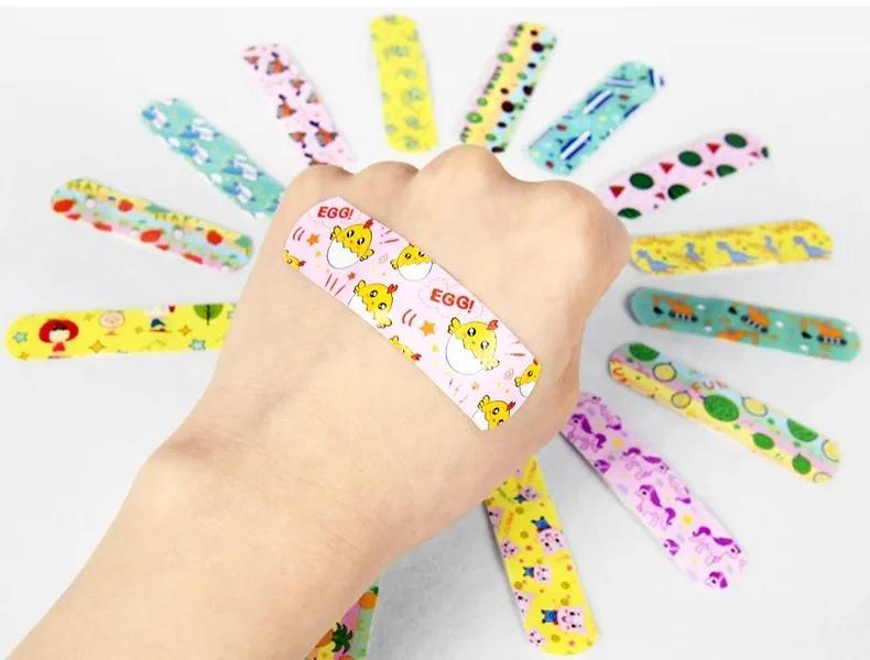 Product Introduction of 120Pcs/box Cartoon Band-aid Cute Mini Children Breathable Transparent Waterproof Bandage Medical Ok Bandages Hemostatic Patch 7