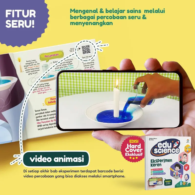 Buku Anak - Eduscience Eksperimen Keren - Ziyadbooks Books Resep 5