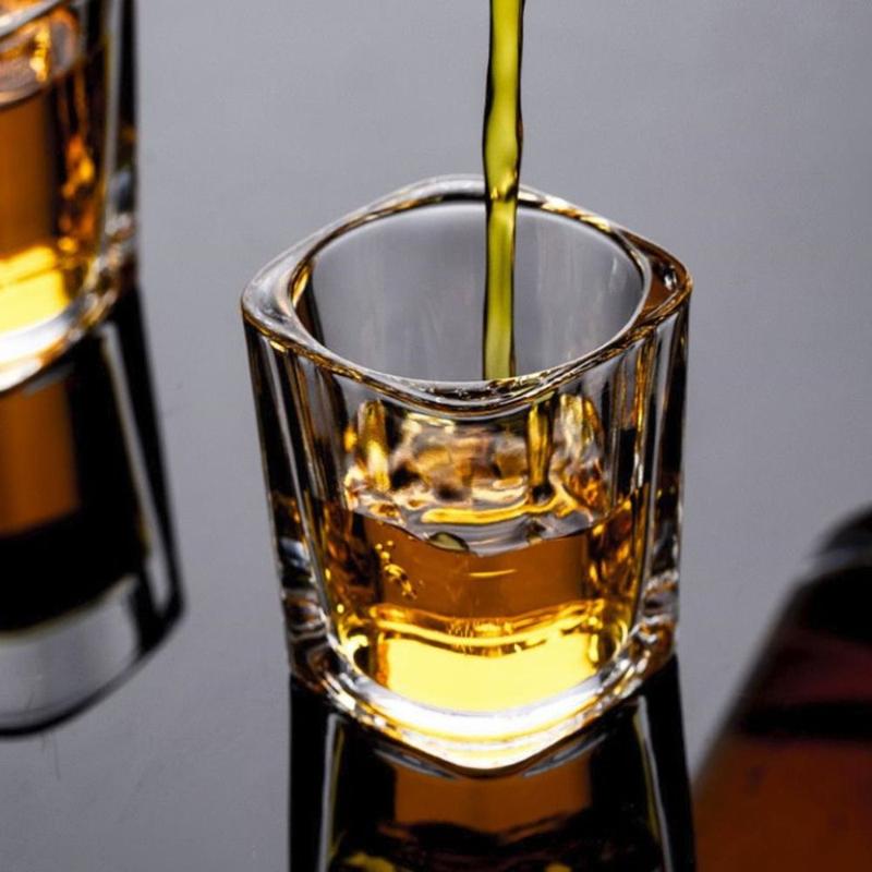 Product Introduction of Coffee Drinkware Cup Shot Glass Set Spirit Glass Jigger Bartender Tools 10