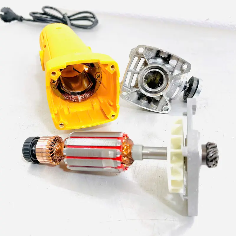 Máy Cắt Mài Điện Cầm Tay 1200W Công Tắc Đuôi Lõi Đồng 100mm + Tặng Kèm 2 Viên Đá Cắt 2