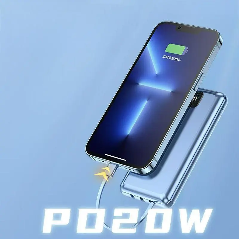 Pin 50.000mAh Sạc Dự Phòng 80.000mAh - Sạc Nhanh 120W, Có Led 4 Chế Độ 6