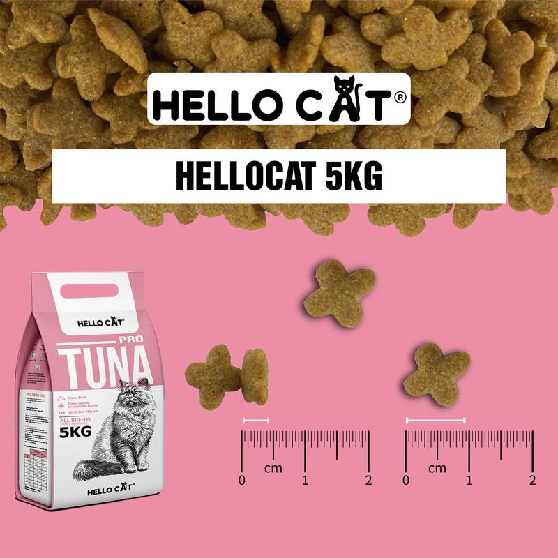Hạt HELLO CAT SALMON Thức Ăn Cho Mèo - Túi 5kg cat  food 4